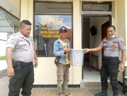 Komunitas Taman Daun Bagi 150 Wadah Cuci Tangan Gratis untuk Lembata