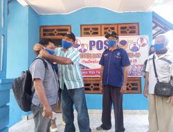 Partai Nasden Lembata Gandeng Alegra dan Forum PRB, Bagi Masker dan Hand Sanitizer untuk Masyarakat Lembata