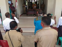 Halau Covid-19, Masyarakat Lebatukan wajib Pakai Masker dan Jaga Kebersihan Diri.