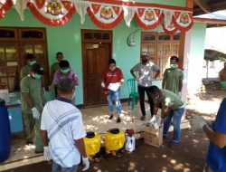 Ini Langkah Pemdes Lamawalang Lakukan Tindakan Preventif Cegah Covid-19