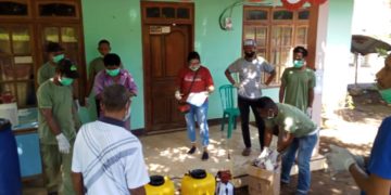 Ini Langkah Pemdes Lamawalang Lakukan Tindakan Preventif Cegah Covid-19