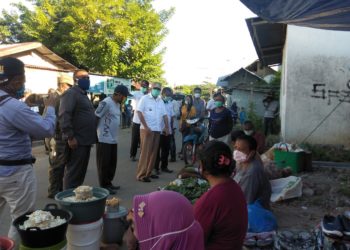 Pasar Balauring Tetap Buka, Masyarakat Wajib Pakai Masker