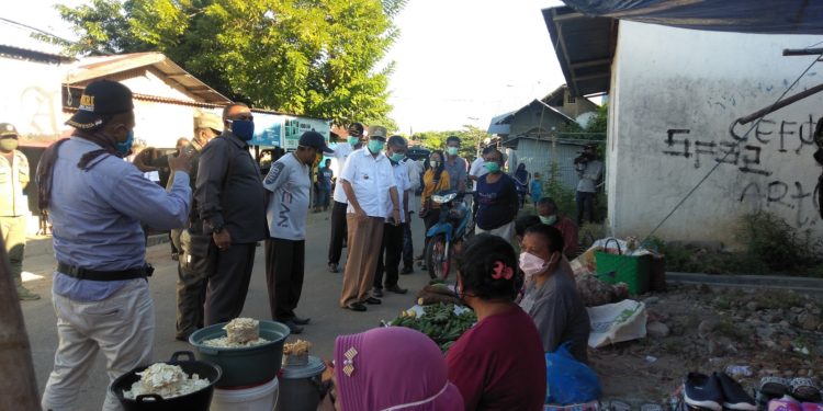 Pasar Balauring Tetap Buka, Masyarakat Wajib Pakai Masker