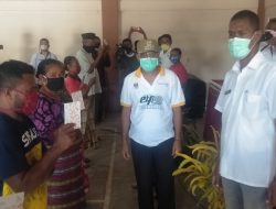 Di Desa Hadakewa , 122 Kepala Keluarga Terima BLT