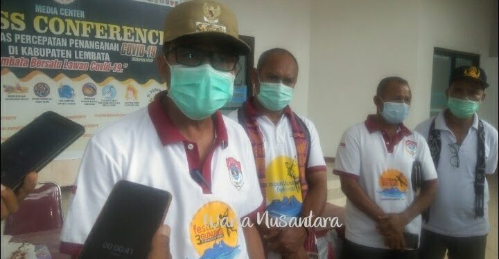 Bupati Sunur Launching Kartu Akses Untuk Pedagang Keliling Di Lembata