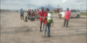 KM. Banawa Nusantara  Jemput 14 Warga Lembata di Larantuka, Apol Mayan :  “Pelaku Perjalanan Meningkat”
