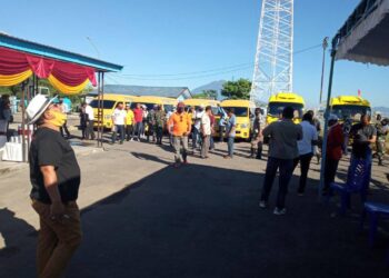 Bupati Sunur Launching Trayek Angkutan Pariwisata