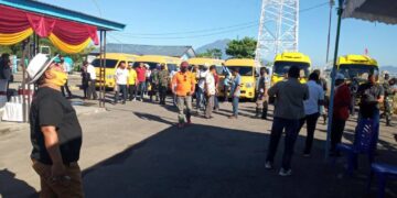 Bupati Sunur Launching Trayek Angkutan Pariwisata