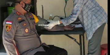 Polres Lembata Sumbang 50 Kantong Darah Untuk RSUD Lewoleba