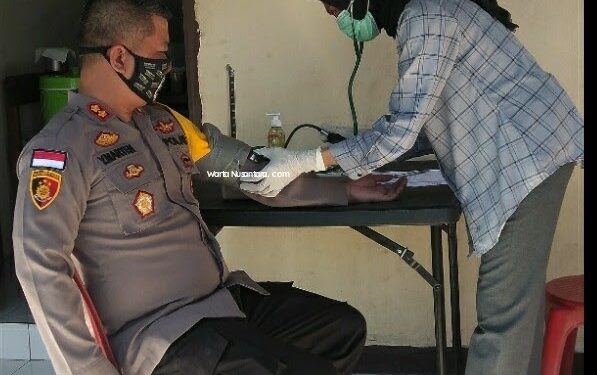 Polres Lembata Sumbang 50 Kantong Darah Untuk RSUD Lewoleba