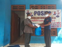 Cegah Covid-19,  Julie Sutrisno Bantu 1.000 Masker Untuk Lembata