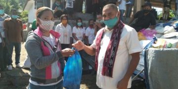 Bupati Anton Resmikan Pemanfaatan Pasar Desa Lewoawang