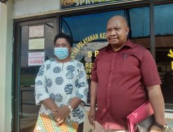 Fransiskus Sirfefa Laporkan   BL ke Polres Merauke