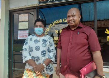 Fransiskus Sirfefa Laporkan   BL ke Polres Merauke