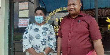 Fransiskus Sirfefa Laporkan   BL ke Polres Merauke