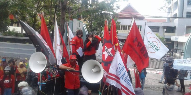 GERAK MAKASSAR Aksi di Depan Kantor DPRD Provinsi Sulawesi Selatan
