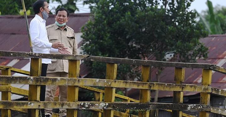 Jokowi Tunjuk Prabowo Pimpin Pengembangan Lumbung Pangan Nasional