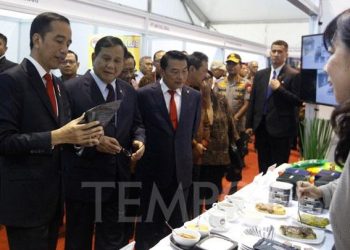 Jokowi Perintahkan Prabowo Beli Alutsista Dalam Negeri