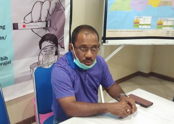 Sekretaris Dinkes Merauke, dr. Nevil Muskita – FOTO : Fransiskus Labi Kobun