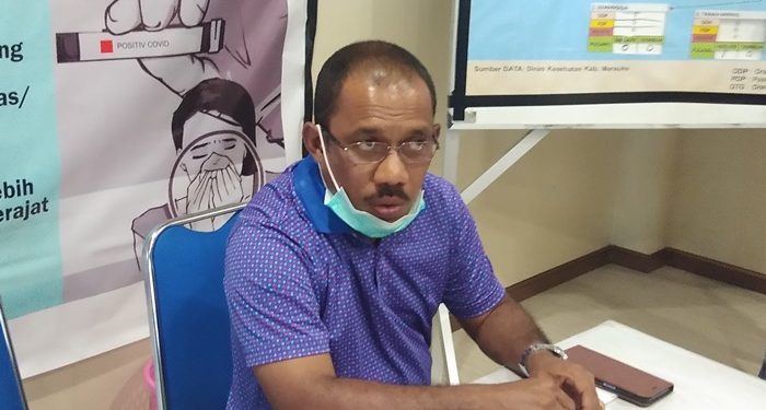 Sekretaris Dinkes Merauke, dr. Nevil Muskita – FOTO : Fransiskus Labi Kobun