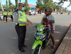 Masih Banyak Warga Tak Gunakan Masker dan Helm