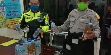 Polres Merauke Amankan Sopi