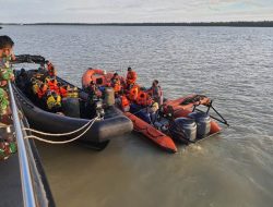 Speedboat yang Ditumpangi tujuh  Orang Ditemukan Selamat