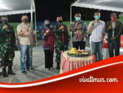 Dandim 1624 Flotim Imanda Setyawan Kunker Perdana ke Lembata