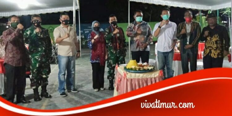 Dandim 1624 Flotim Imanda Setyawan Kunker Perdana ke Lembata