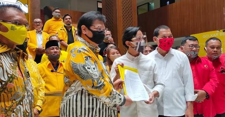 Golkar Resmi Usung Gibran Rakabuming di Pilkada Solo 2020