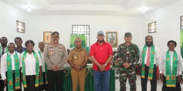 Kapolda Papua Resmikan Gereja Patmos di Sarmi