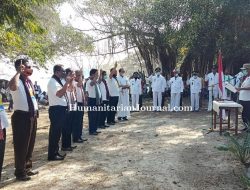 Bupati  Sunur Lantik Para Pejabat Eselon Pemkab Lembata di Desa Pasir Putih