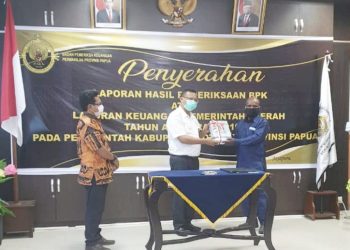 Hasil Pemeriksaan BPK 2019:Dogiyai Raih Opini Wajar Dengan Pengecualian