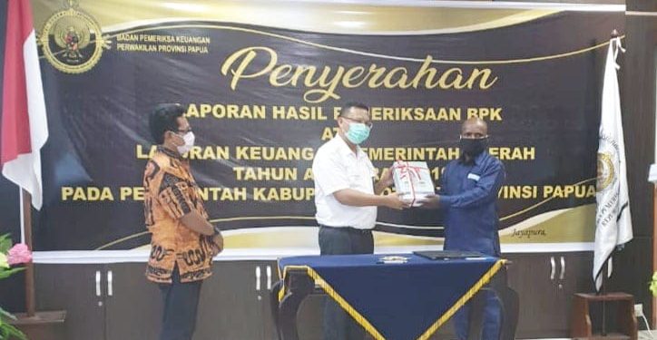 Hasil Pemeriksaan BPK 2019:Dogiyai Raih Opini Wajar Dengan Pengecualian