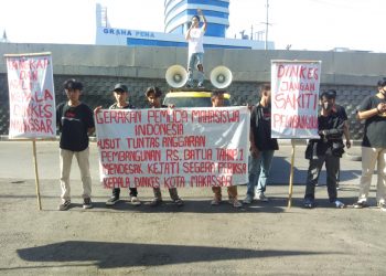 GPMI Demonstrasi di Kejati Sulawesi Selatan