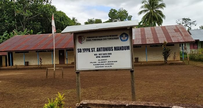 SD YPPK Kindiki-Papua Hanya      Miliki Tiga Ruangan Belajar