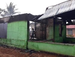 Rumah terbakar, seorang   ibu ikut tewas terbakar