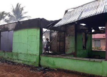 Rumah terbakar, seorang   ibu ikut tewas terbakar