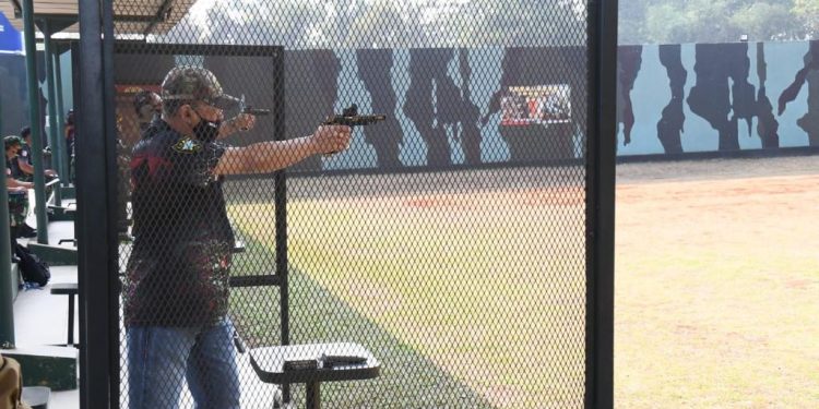 Bersama KASAU, Bamsoet Ramaikan Kejuaraan Menembak Paskhas Championship 2020