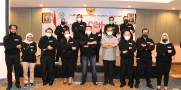 Press Ghatering Wartawan MPR RI, Bamsoet Ingatkan Pers Harus Jadi Corong Penyebar Semangat Kebangsaan