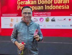 Saleh Husin Donor Darah Untuk Pasien Yang Membutuhka