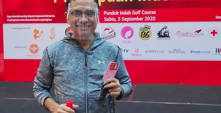 Saleh Husin Donor Darah Untuk Pasien Yang Membutuhka