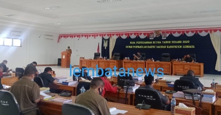Bupati Lembata : Realisasi PAD Sampai September Mencapai 26,78 Persen