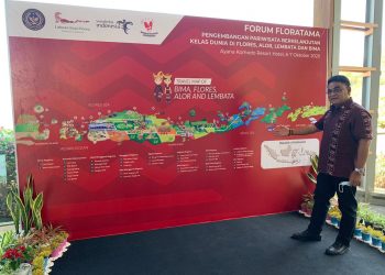 Siaran Pers DR. Andreas Hugo Parera :  Rute Floratama Wisata Berkelanjutan Kelas Dunia