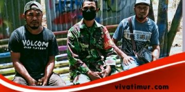 Cegah Karhutla,Babinsa Gelar Komsos di Desa Palilolon Ile Ape