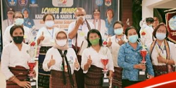 Damayanti : PKK Ile Ape Timur Juara Umum Jambore Kabupaten Lembata, Kebanggaan Luar Biasa