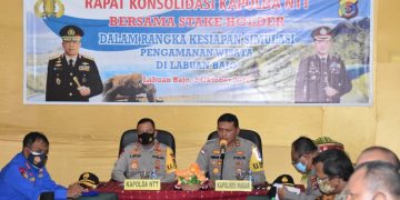 Kapolda NTT Pimpin Rakor Kesiapan Simulasi Pengamanan Kawasan Wisata di Labuan Bajo