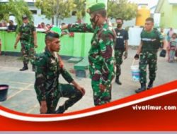 Koramil 1624-03 Lewoleba Gelar Penerimaan Tamtama Remaja Baru