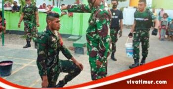 Koramil 1624-03 Lewoleba Gelar Penerimaan Tamtama Remaja Baru