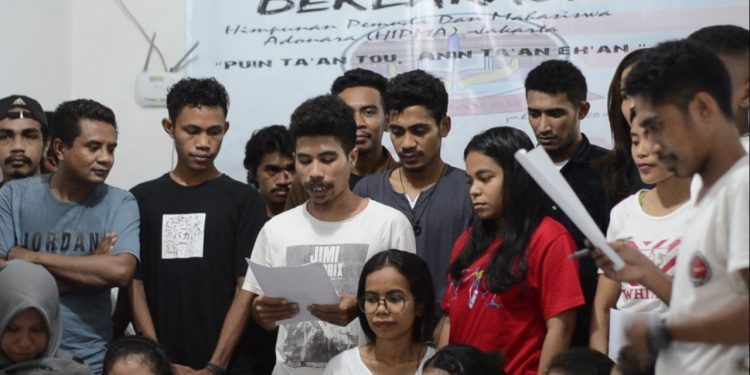 Pemuda-Mahasiswa Adonara Deklarasi Bentuk Organisasi  HIPMA Jakarta